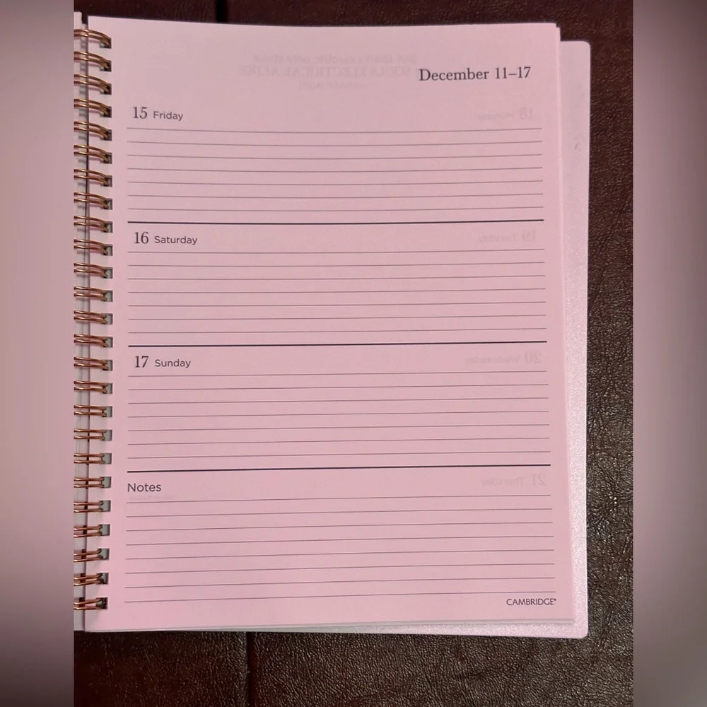 New 2023 Planner Weekly/Monthly 8.75